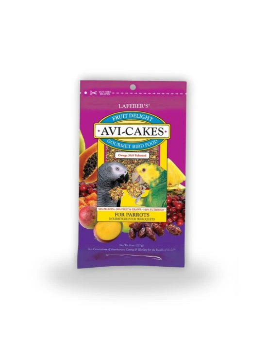 Snacks para Loros LAFEBER'S AVI-CAKES Delicias de Frutas 227g
