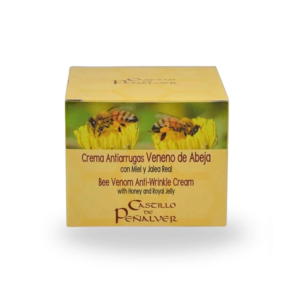 Castillo de Peñalver Crema Antiarrugas Veneno de Abeja (Apitoxina) y Jalea Real 50 ml