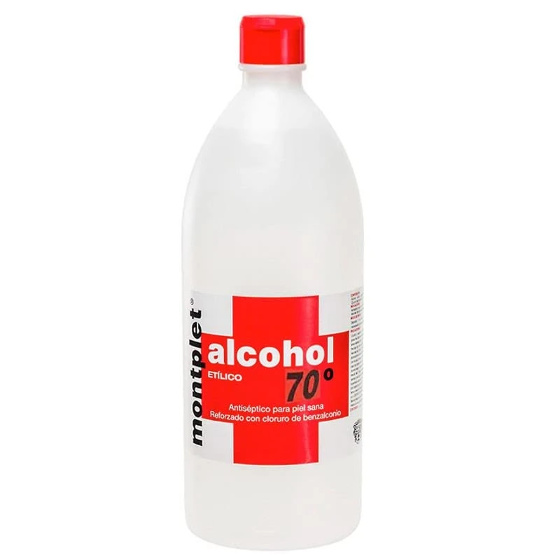MONTPLET Alcohol 70º Lote 2 Botellas 1 Litro