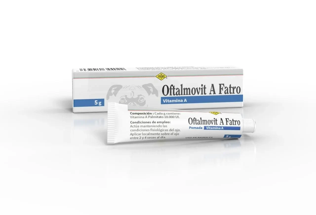 Fatro Sac Oftalmovit a Pomada 5 G Suplemento para Perros y Gatos