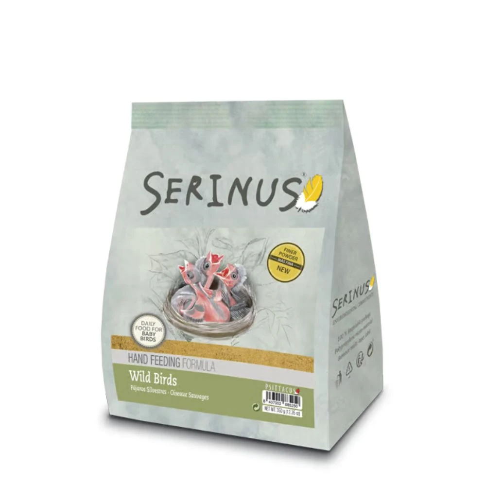 Papilla para pájaros silvestres SERINUS 350 gr