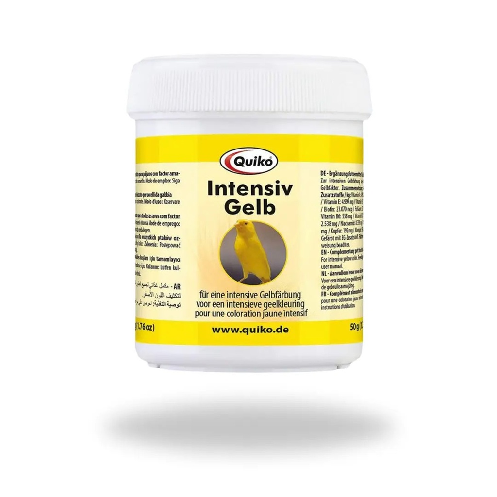 Pigmentante amarillo para canarios QUIKO 50 gr.