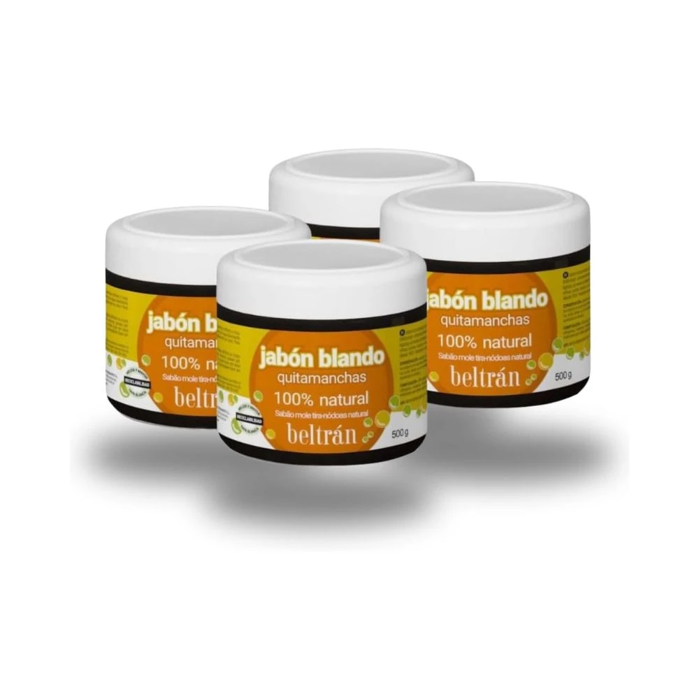 copy of Savon mou 100 % naturel BELTRÁN Détachant Pack de 3 unités x 500 g