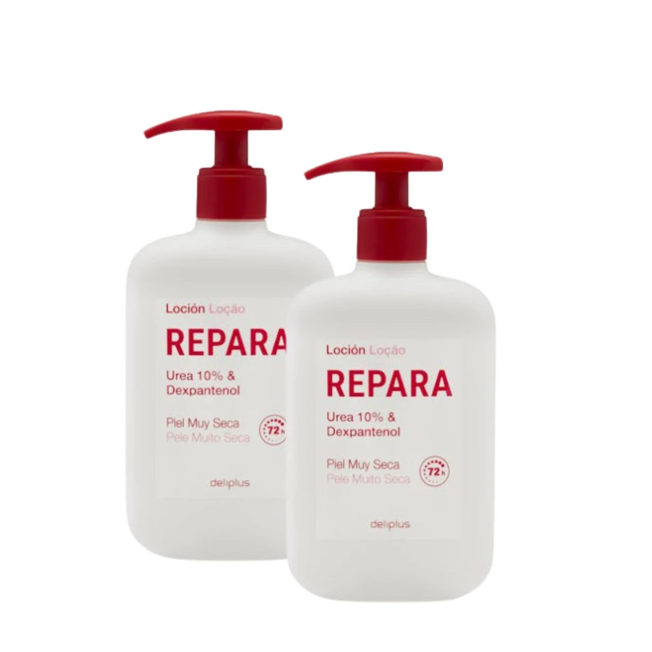 Deliplus Loción Corporal Repara Urea 10% y Dexpantenol Piel Muy Seca 400 ml