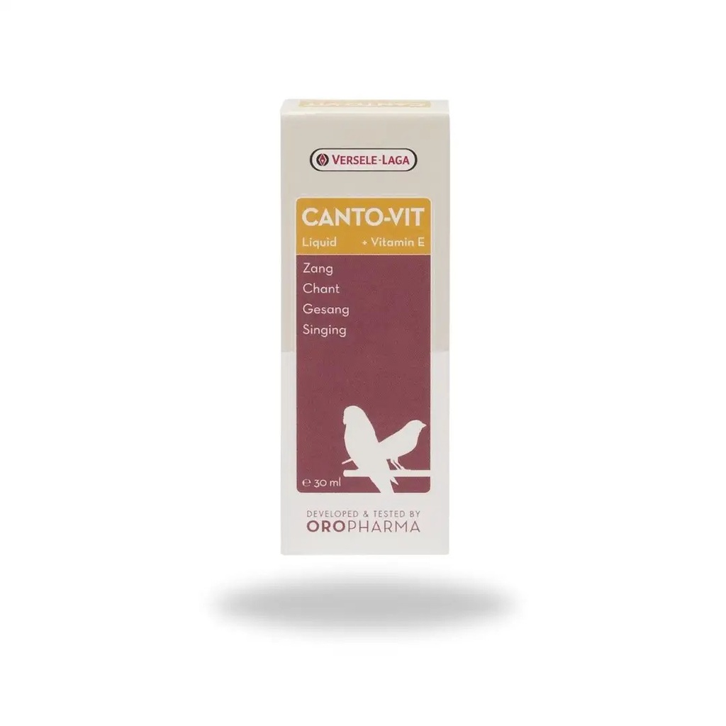 Versele-Laga Canto Vit 30 ml Suplemento líquido (vitaminas). Para Pájaros