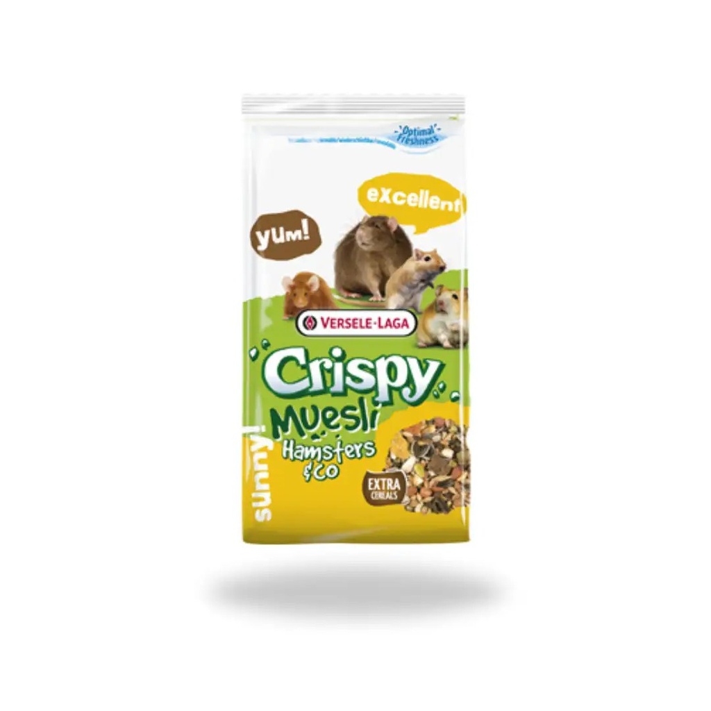 Alimento para Hamster VERSELE LAGA Crispy Muesli Hamster & Co 1kg
