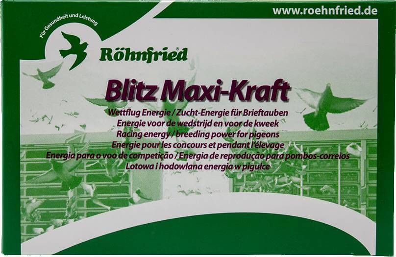 Rohnfried Blitz Maxi-Kraft, (píldoras energéticas que aumentan la resistencia).