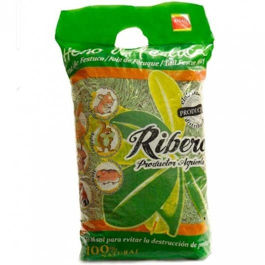 Heno de Festuca para roedores y conejos RIBERO 1 kg