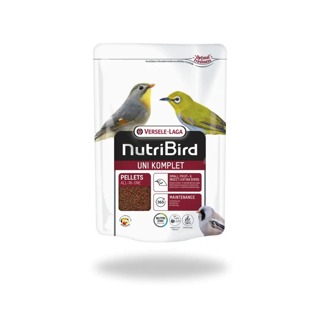 Comida para Pajaros Pequeños VERSELE LAGA Nutribird Uni Komplet 1kg