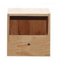 Nido de madera YAGU para isabelitas 13x15x15 cm