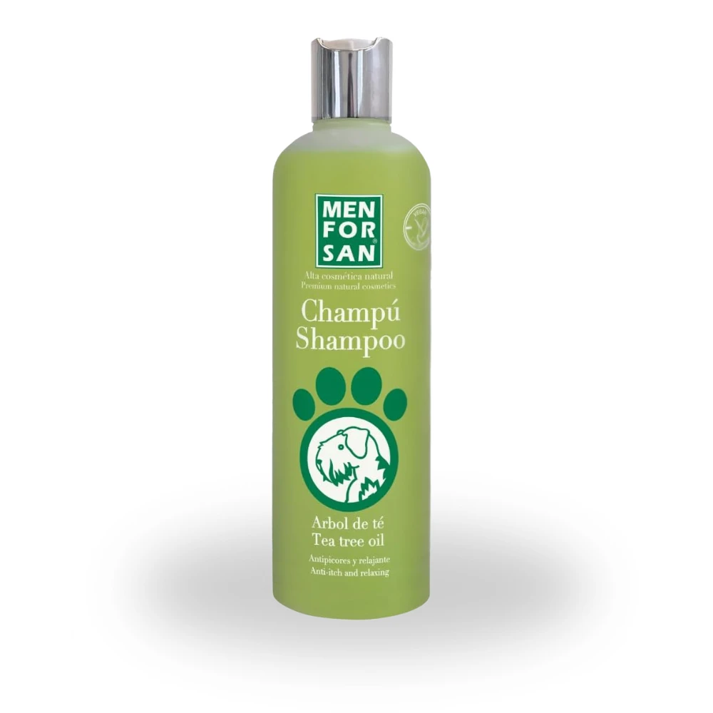 Champú para perros relajante y anti picores MENFORSAN ÁRBOL DE TE 300 ml