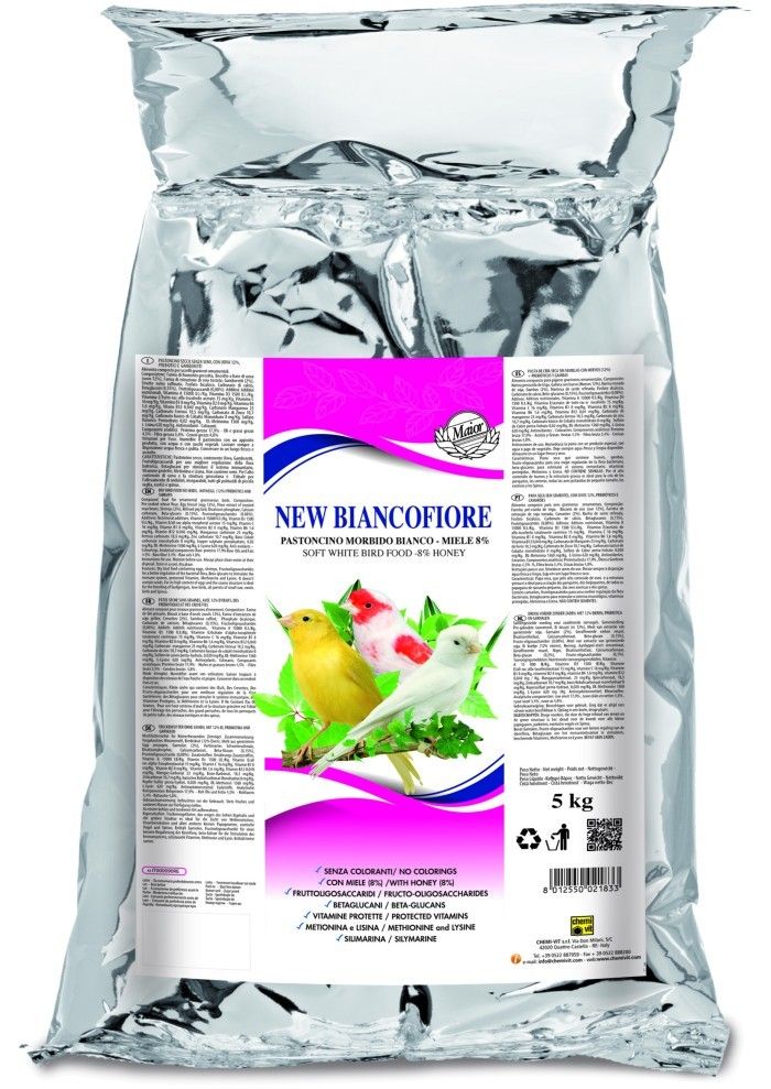 Pasta de cria CHEMIVIT Biancofiore New 5 kg