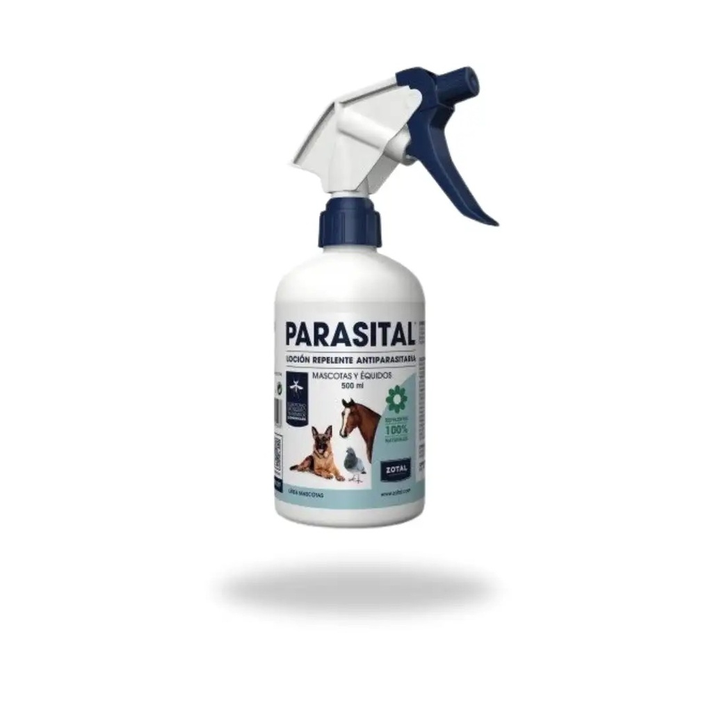 Loción repelente para mascotas y équidos PARASITAL 400 ml