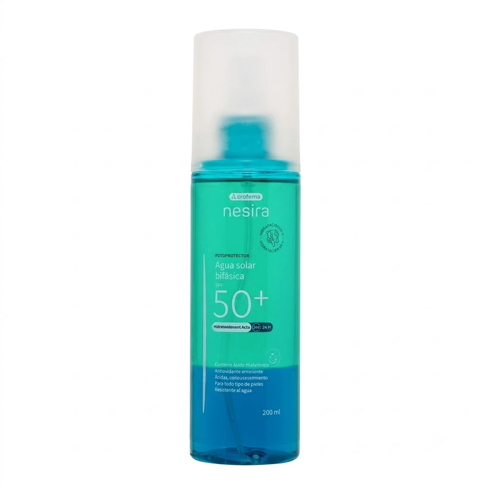 Acofarderm Agua Solar Bifásica SPF 50 200 ml