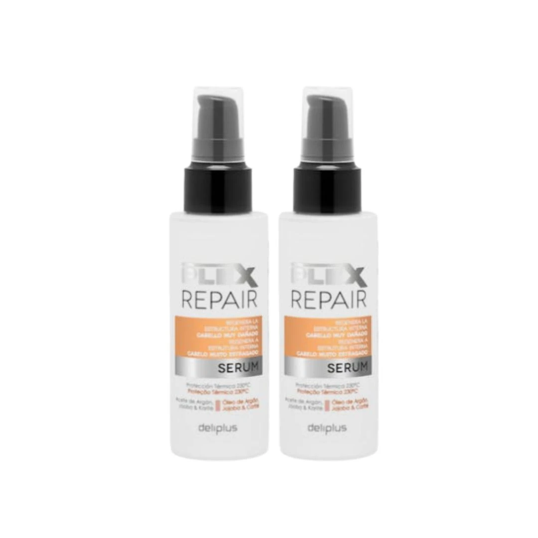 Deliplus Lote 2 Sérum Plex Repair para Cabello Muy Dañado Lote 2 uds