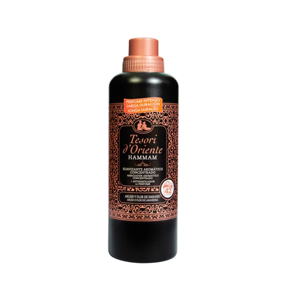 Tesori d'Oriente Hammam Suavizante Concentrado con Perfume de Larga Duración Pack de 2 x 750 ml