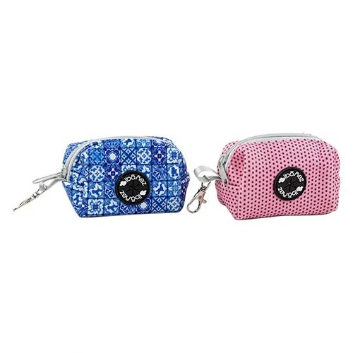 Dispensador de Bolsas Glam Dots Rosa para Perros