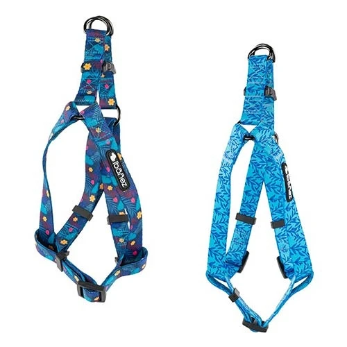 Arnés Fantasy Ocean y Polinesia Polinesia Azul Oscuro - 2X35-60Cm para Perros