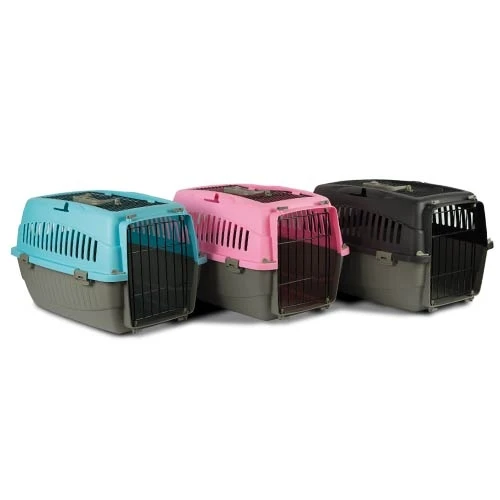 Transportín Bony con puerta superior para Perros y Gatos de Ibáñez