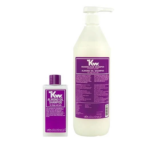 Champú Aceite de Almendras KW 200 ml para Perros y Gatos