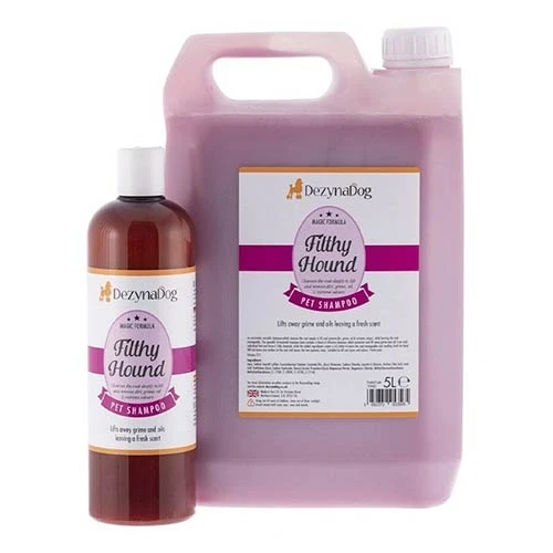 Champú Filthy Hound DezynaDog 500 ml para Perros y Gatos
