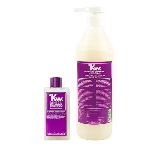 Champú Aceite de Visón KW 1 L para Perros y Gatos