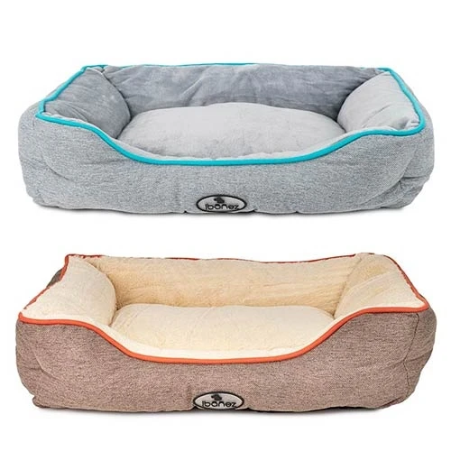 Cama Cosy Marrón - Grande para Perros y Gatos