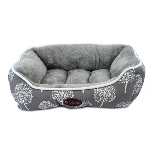 Cama Winter Trees Grande para Perros y Gatos
