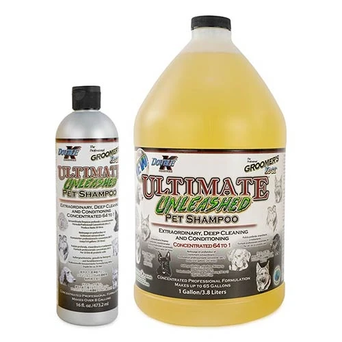 Champú Ultimate Unleashed Double K 3.8 L para Perros y Gatos