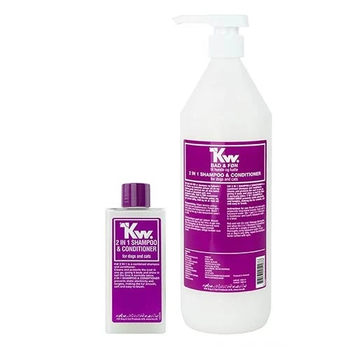 Champú y Acondicionador Bad & Fon KW 1 L para Perros y Gatos