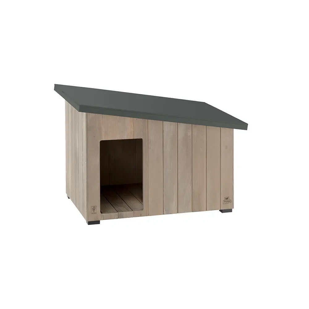 Ferplast Caseta Exterior Madera Argo 50 58,5x42,5x44,5 Cm para Perros