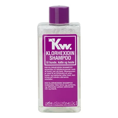 Champú Clorhexidina KW 200 ml para Perros y Gatos