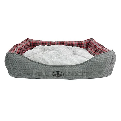 Cama Crochet Scottish Supergrande para Perros y Gatos