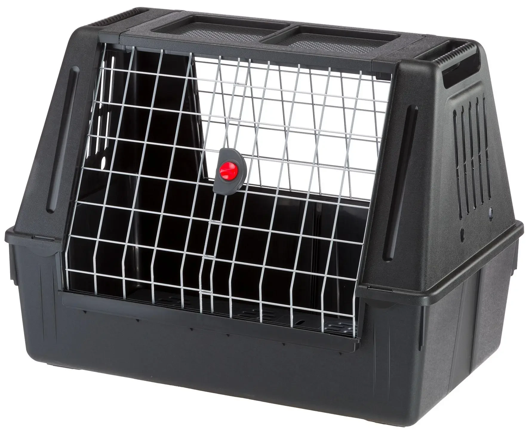 Ferplast Transportin Atlas Car 80 Scenic Black para Perros y Gatos