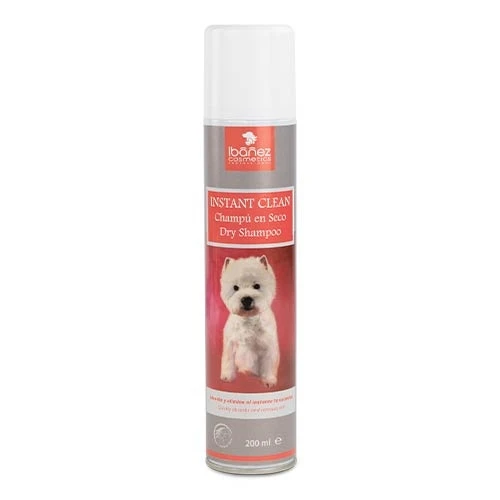 Champú En Seco Instant Clean Ibáñez 200 ml para Perros