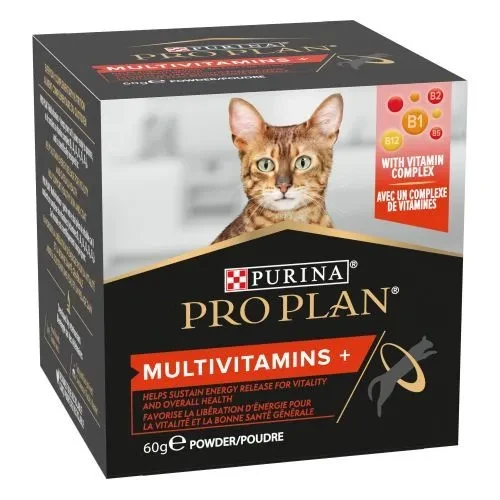 Purina Pro Plan Suplemento Multivitamins para Gatos 4 X 60GR