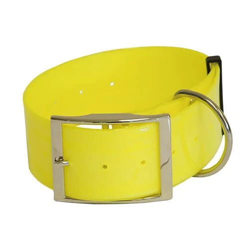 Collar Poliuretano Ibáñez 50 mm Naranja Fosforito para Perros
