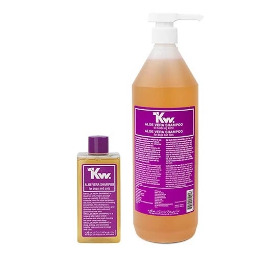 Champú Aloe Vera de KW 1 L para Perros y Gatos