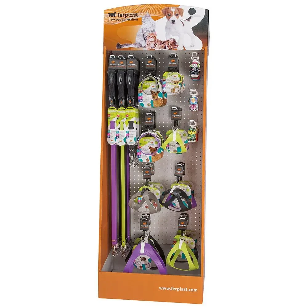 Ferplast Kit Collares Y Correas Ergoflex Box Display para Perros