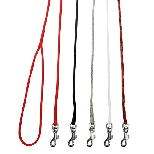Correa nylon redonda Rojo para Perros