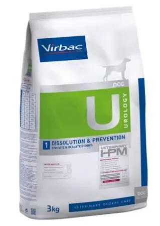 Virbac HPM Urology Dissolution Prevention U1 12 Kg Pienso para Perros