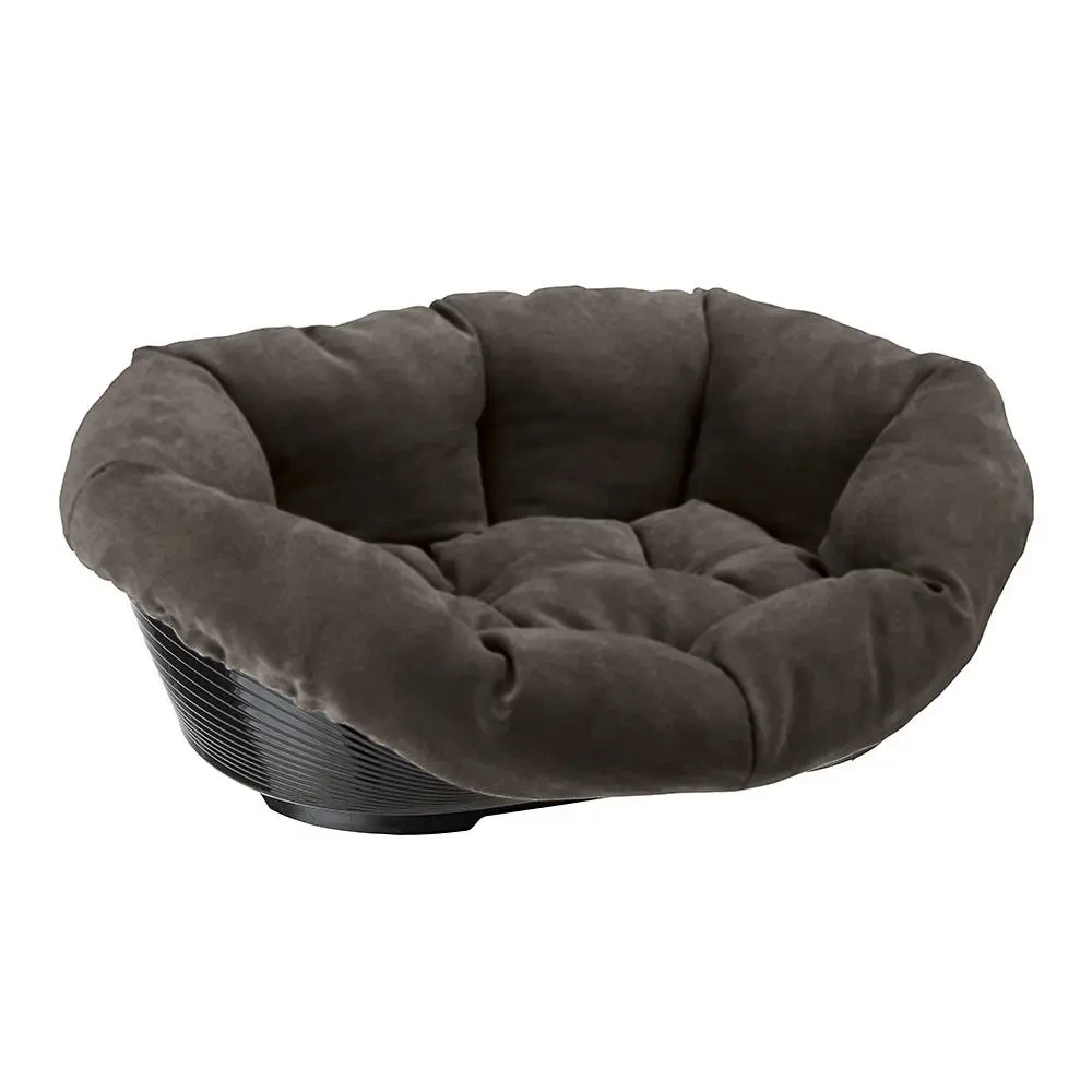 Ferplast Cama Sofa Prestige 6 Gris para Perros y Gatos