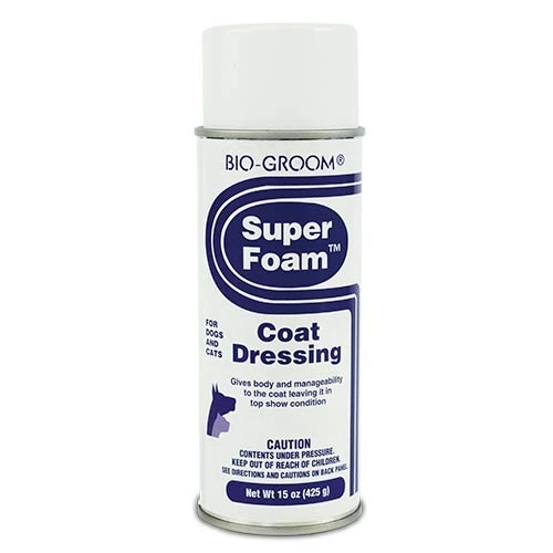 Espuma Volumen Super Foam Bio-Groom 425 g para Perros y Gatos