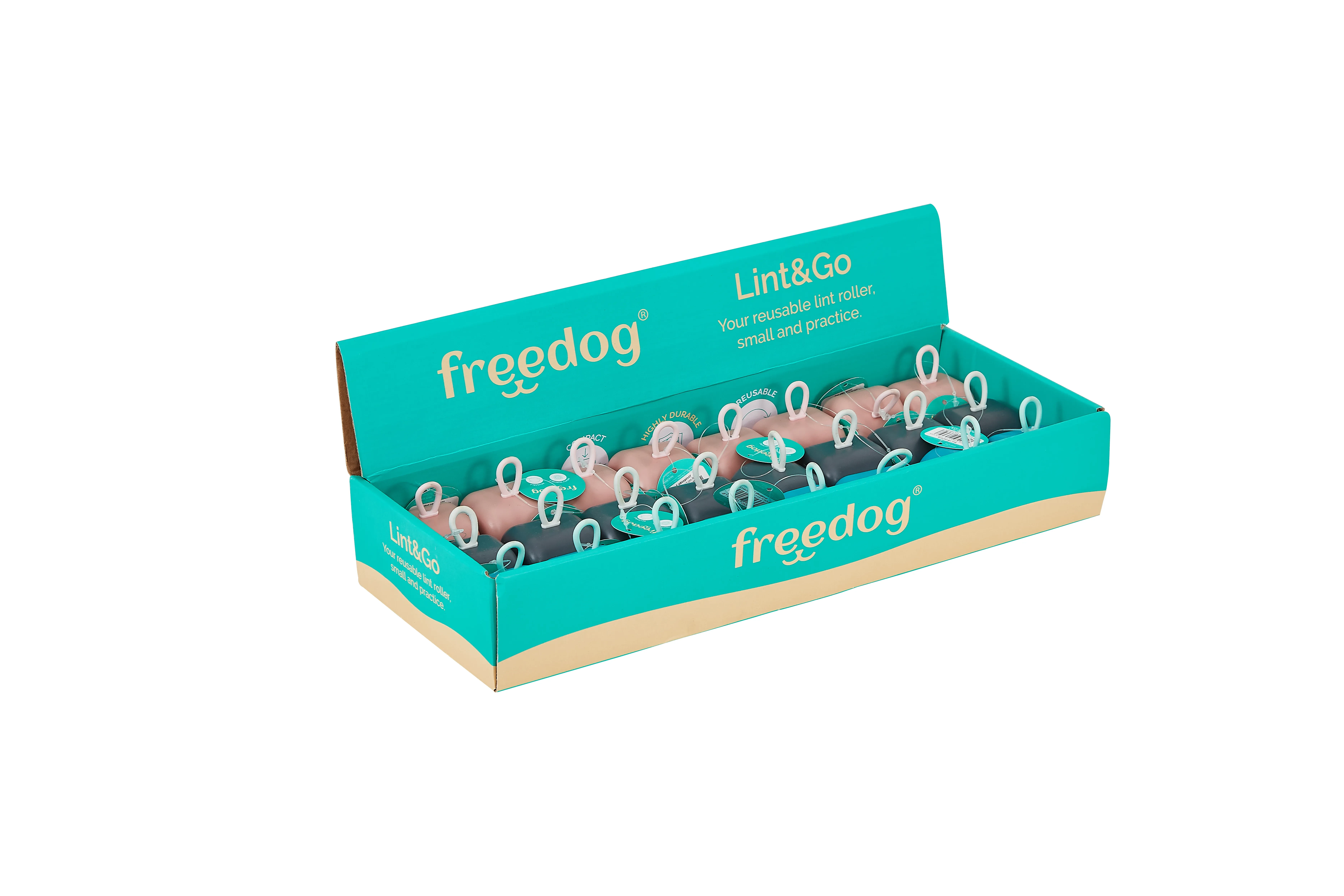 Freedog Display Lint&go Surtido 24pcs Higiene para Perros