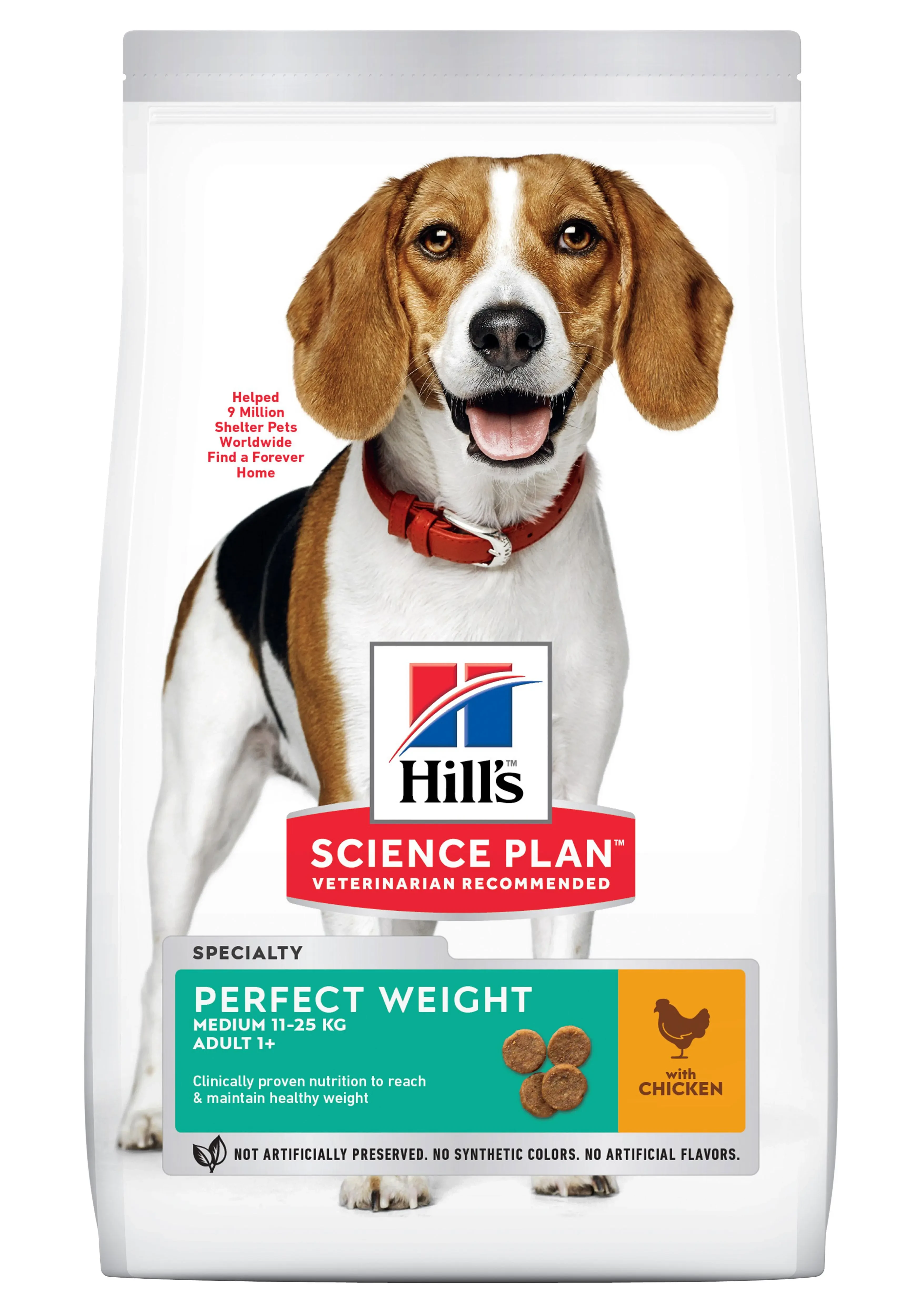 Hill's Hsp Adult Perfect Weight Medium Pollo 12 Kg Pienso para Perros
