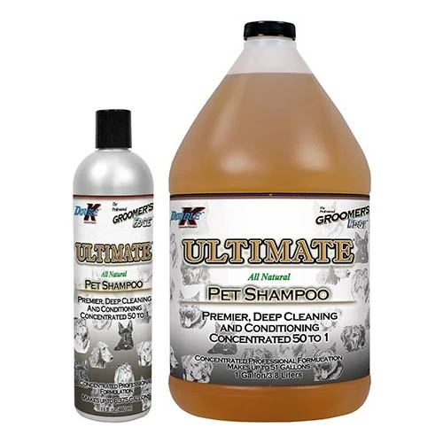 Champú Ultimate Double K 473 ml para Perros y Gatos