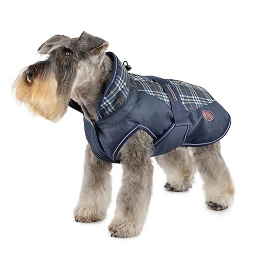 Abrigo + Scott Breathe-Comfort Marino ESPALDA 40 cm para Perros