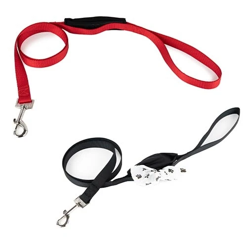 Correa Portabolsitas Roja - M para Perros