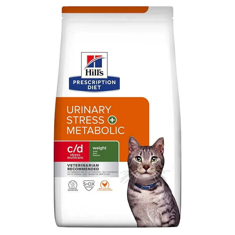 Hill's HPD C / D Urinario Stress Metabolic Pienso para Gatos 3KG