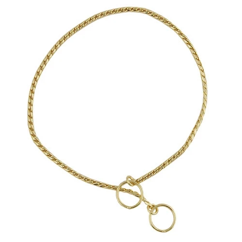 Collar Cadena Dorado 3.5 mm x 58 cm para Perros de Ibáñez